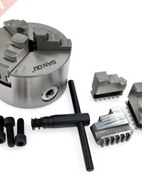 1Set K11 100 3-Jaw Lathe Chuck Manual Self-Centering Metal K