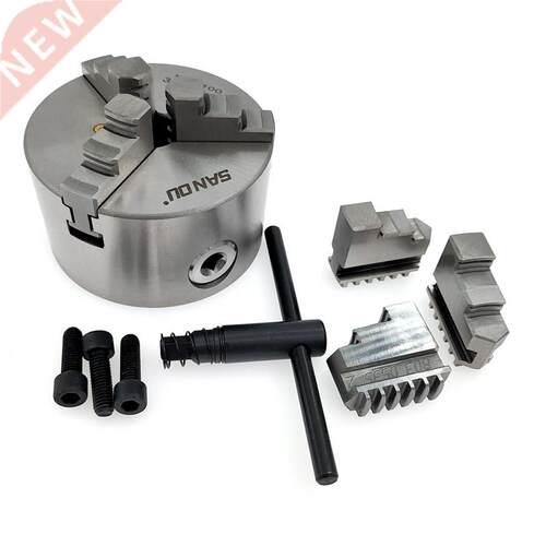 1Set K11 100 3-Jaw Lathe Chuck Manual Self-Centering Metal K