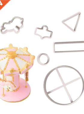 1Set Carousel Cookie Cutters Fondant Cake Cookie Run