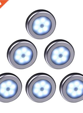 Night Light 6LEDs Sensor PIR Infrared Motion LED Bulb Auto O