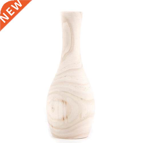 Wood Decorative Plant Pots Handmade Flower Pot Indoor