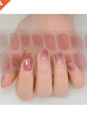 Nail Sticker Gel Nail Patch Manicure Semi-baked 3D French