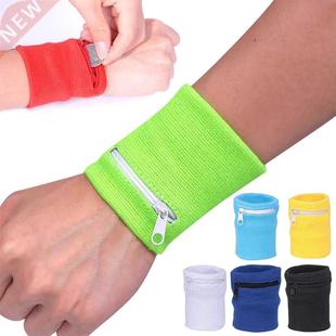 Zipper Wrist Wallet Pouch Running Sports Arm Band Bag For MP