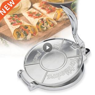 Tortilla Maker Press Foldable Aluminum Home 20CM Pie Tools