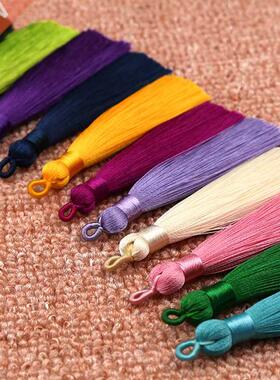 Mibrow 5pcs/Pack 8cm Multicolor Cotton Silk Tassel Cords Bru