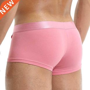 High Quality Cotton Underwear Men Boxers Shorts Classic Soli