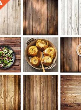 Retro Wood Board Backdrop Food Photography Background Textur
