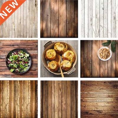 Retro Wood Board Backdrop Food Photography Background Textur