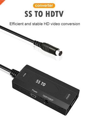 SS to HDMI-compatible Converter 4/3 Aspect Ratio for Sega Sa