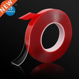 10M Strong Adhesive PET Red Clear Film Double Side Tape No T