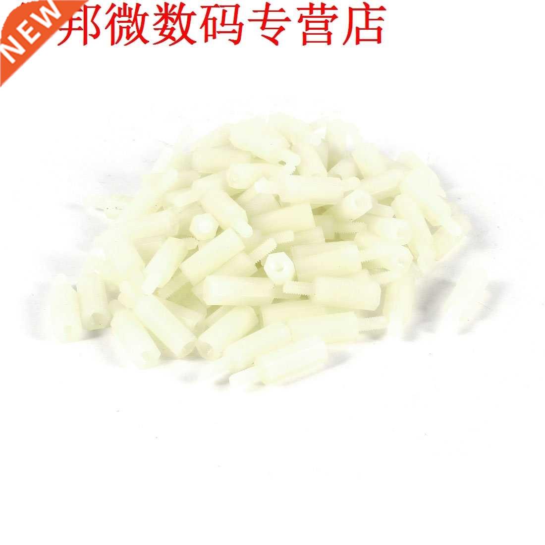 100pcs Nylon Hex Hexagonal Standoff Spacer Vrouwelijke om Ma