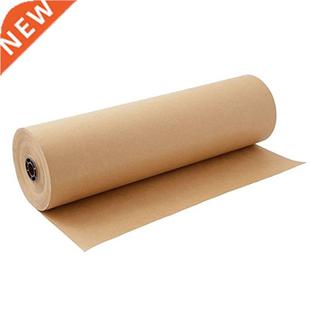 1 Roll 32 Yards Brown Kraft Paper for Wrapping, Packing,
