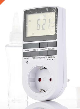 Electronic Digital Timer Switch 24 Hours Cycle EU Plug Kitch