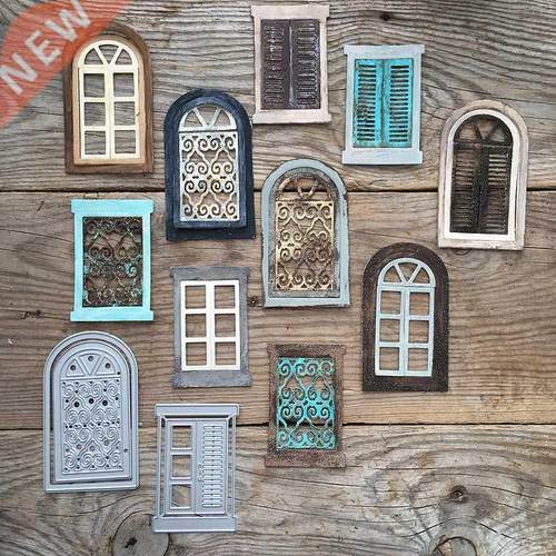 Piggy Craft metal cutting dies cut die mold Door window deco