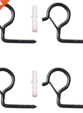 20/40 Pieces Ceiling Screw Hook with Safety Buckle Outdoor