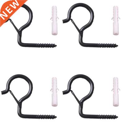 20/40 Pieces Ceiling Screw Hook with Safety Buckle Outdoor