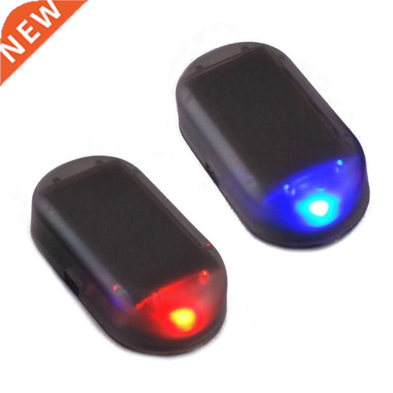 Universal Car Fake Solar Power Alarm Lamp Security System Wa
