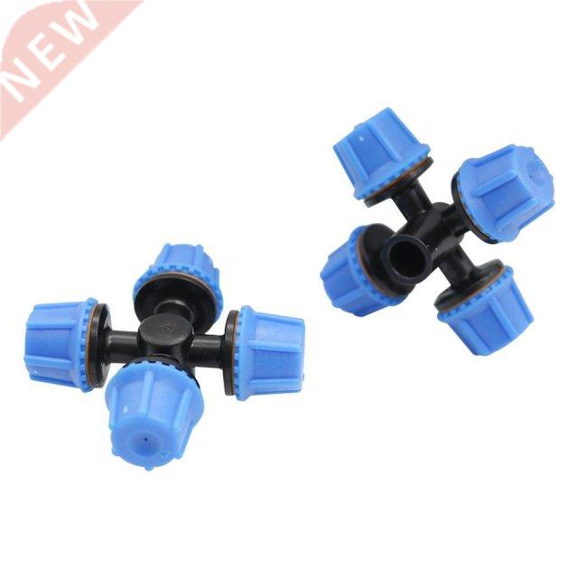 10 Pcs 6mm Cross Atomization Fog Nozzle With Seal Ring Garde