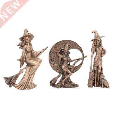 Pcs/Set Retro Witch Statue Craft Hook Accessories Desk