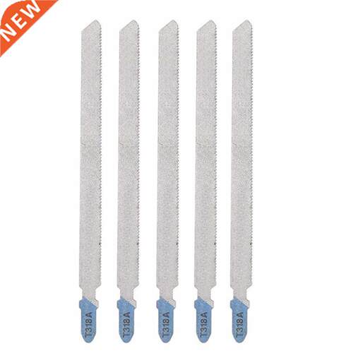 5PCS T318A HCS Jigsaw Blades For Wood PVC Fibreboard 132mm L