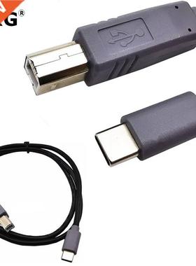 1m USB Data Cable USB 3.1 Type C Male Connector to USB2.0 B