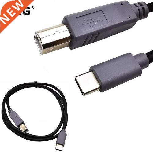 1m USB Data Cable USB 3.1 Type C Male Connector to USB2.0 B