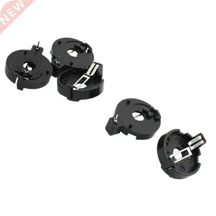 5 pile round button, black CR / LIRr 2032 2025 2016