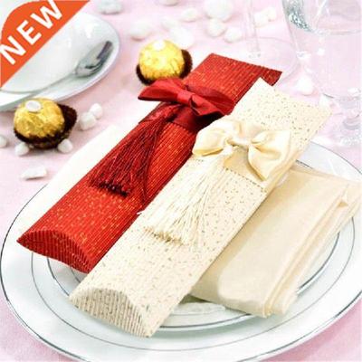5 PCS/pack Cushion Bag Wedding Favor Paper Card Made Gift