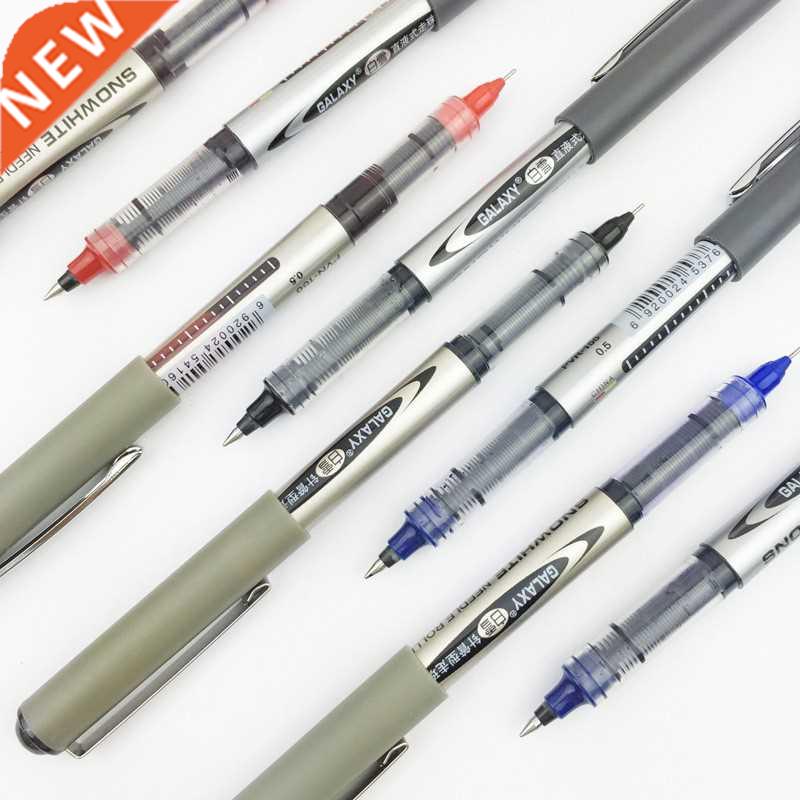 12PCS SNOWHITE Straight Liquid Type Ball Pen PVN 166 Roller