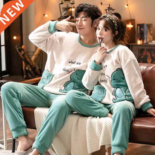 Autumn Winter Pajama Sets Pyjamas Women  Cute Home We