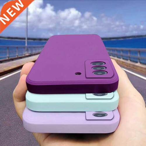 ZBK Square Liquid silicone Phone Case For Samsung Galaxy S21