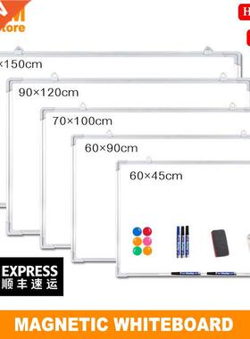 Magnetic whiteoard Office/home teaching White oard Doule