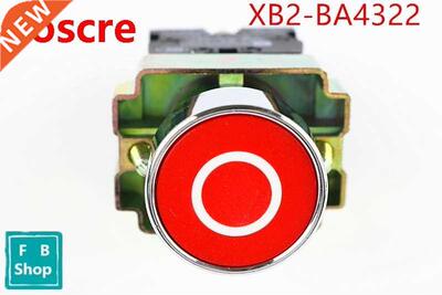 1PCS High Quality XB2-BA4322 1NC Symbol Momentary RED (Circl
