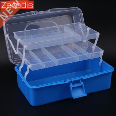 3 Layers Cosmetic Storage Box Plastic Large Capacity