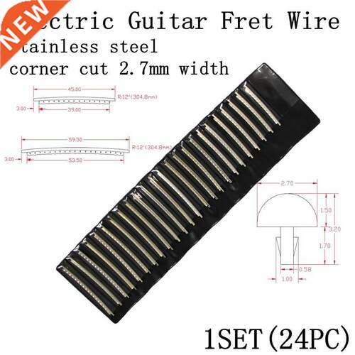 24pcs board Frets Fret Wire Electric Guitar s ronickel Stai