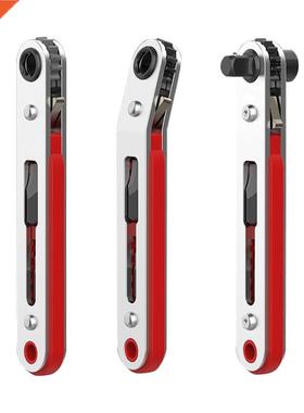 Mini Magnetic Ratchet Wrench for 1/4 Head Bit Hex Shank Scre