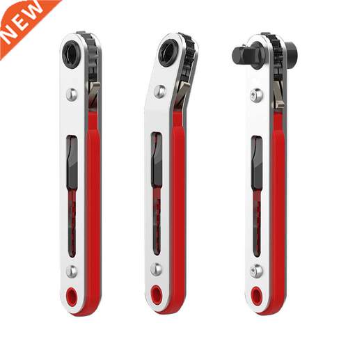 Mini Magnetic Ratchet Wrench for 1/4 Head Bit Hex Shank Scre