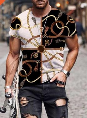 2022 New Summer 3d Printed T-shirts Csul Mn's T-shirt Sho