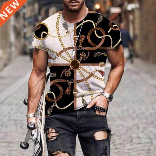 2022 New Summer 3d Printed T-shirts Csul Mn's T-shirt Sho