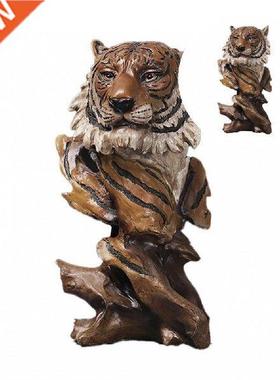 odern Siulated Anial Figurines Eagle Wolf Tiger Lion