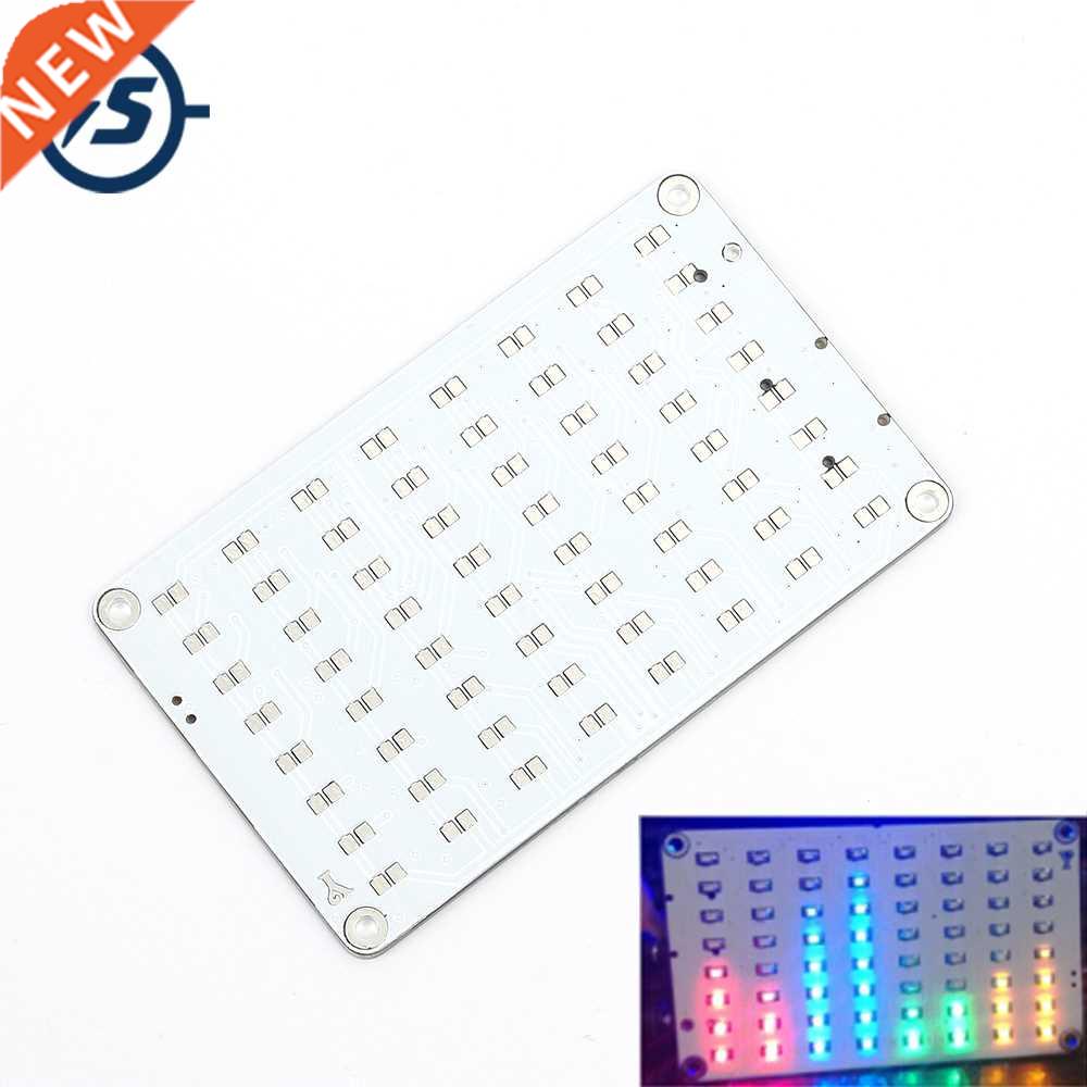 Audio Spectrum LED Indicator 4 Colors 8x8 5V FFT Voice Contr
