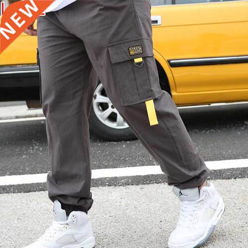 Joggers Men Pants Stretch Loose Hip Hop Harem Cargo Plus Siz