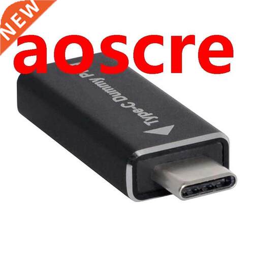 Virtual Display Adapter Type-C DDC EDID Dummy Plug USB-C Hea