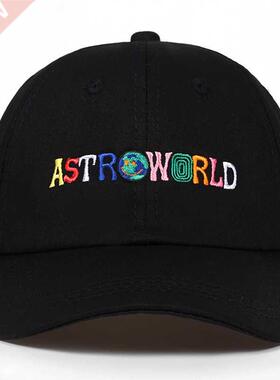 100% Cotton ASTROWORLD Baseball Caps Travis Scott Unisex Ast