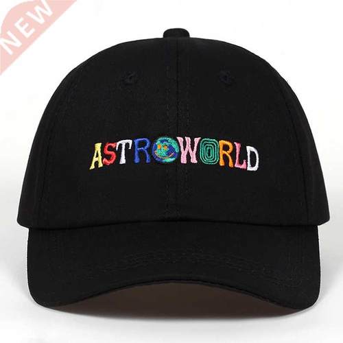 100% Cotton ASTROWORLD Baseball Caps Travis Scott Unisex Ast
