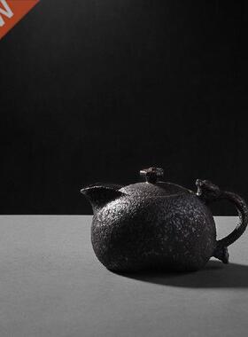 China rusty glaze ceramic handmade teapot tea pot porcelain