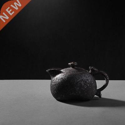 China rusty glaze ceramic handmade teapot tea pot porcelain