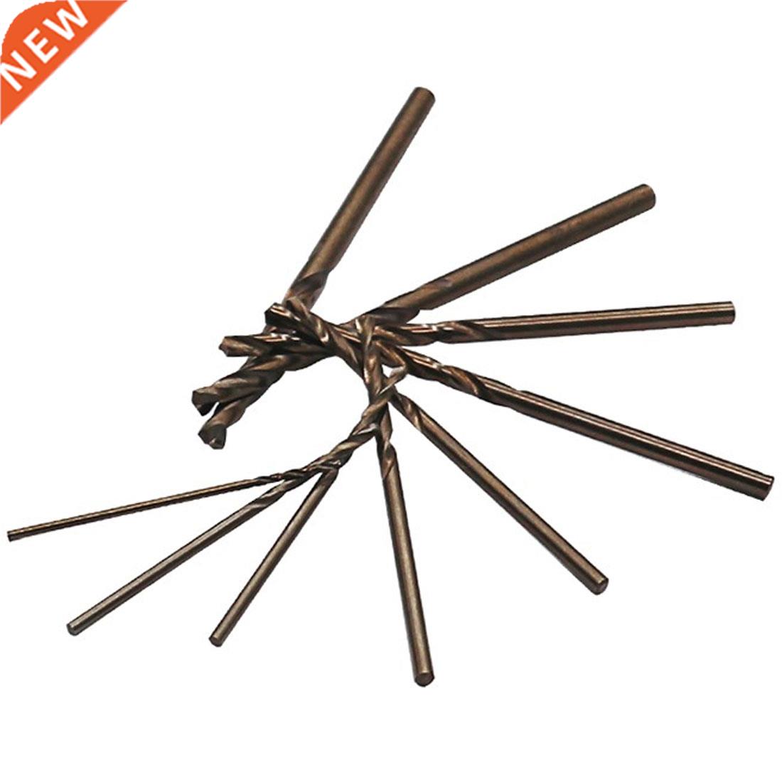 HSS M35 Co Bit 10pcs Twist Bit Set 1mm/1.5mm/2.0mm/2.5mm/3.0