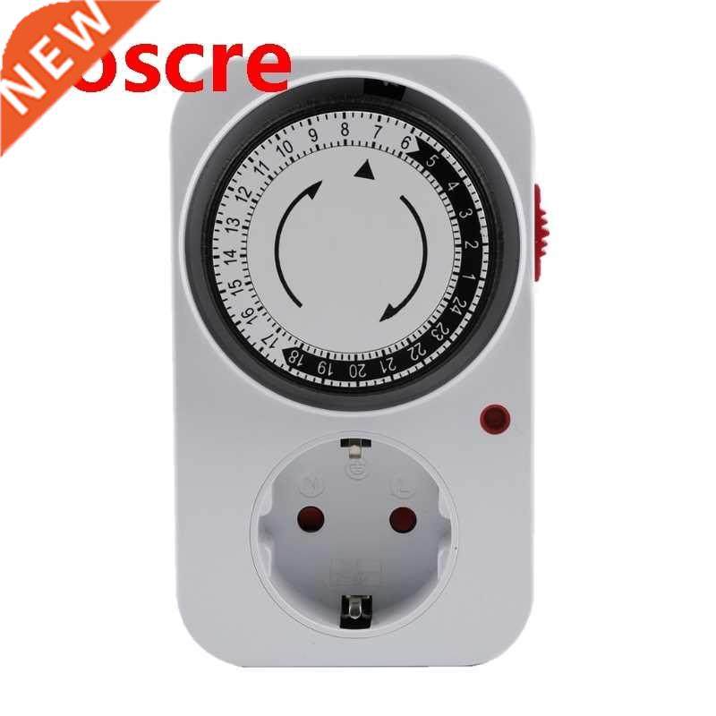 24 Hour Cyclic Timer Switch Kitchen Timer Outlet Loop Univer - 实物图