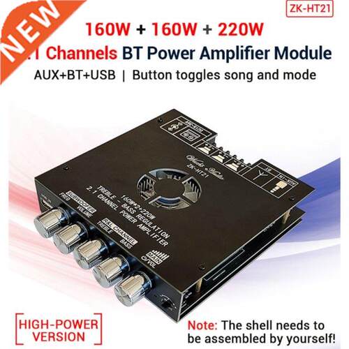 Subwoofer Audio Amplifier Board Bluetooth-compatible 160W+16